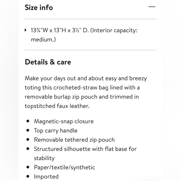 Mango Large Valeta Crocheted Raffia Bag - Picture 13 of 13